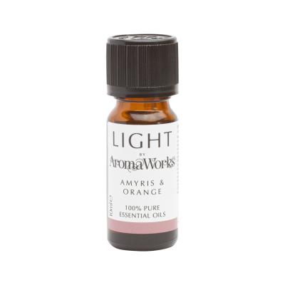 AromaWorks Light 100% Pure Essential Oil Blend Amyris & Orange 10ml